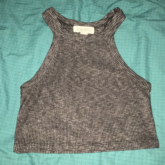 Forever 21 Tops - Gray Crop F21